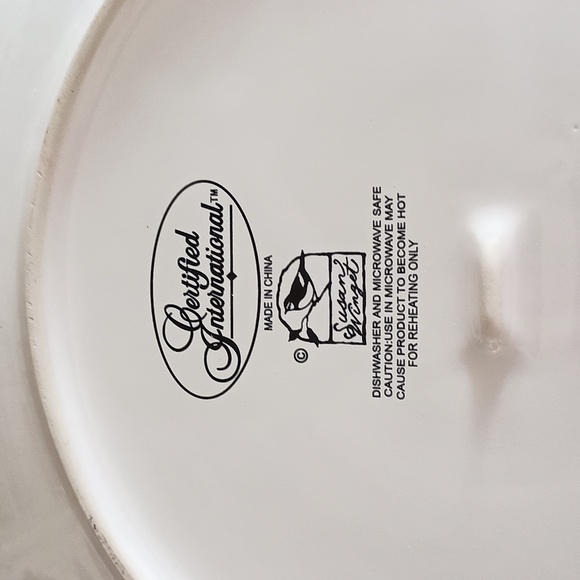 Certified International Susan Winget Homestead Rooster Dinner Plate b925 - Picture 3 of 3